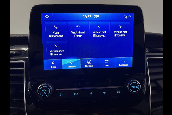 Ford Transit Custom 300 2.0 TDCI L2H1 Limited Dubbele cabine Navigatie Airco 2 Schuifdeuren Trekhaak Parkeersensoren Apple Carplay