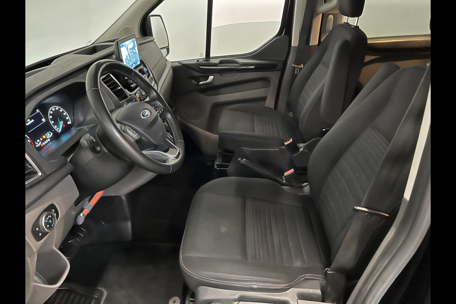 Ford Transit Custom 300 2.0 TDCI L2H1 Limited Dubbele cabine Navigatie Airco 2 Schuifdeuren Trekhaak Parkeersensoren Apple Carplay