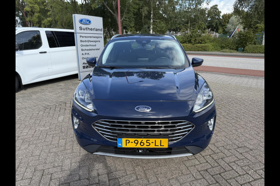 Ford Kuga 2.5 PHEV Titanium | 225pk | Adaptive cruise control | Winter Pack | Dodehoeksensoren | Camera | 1.500kg Trekgewicht