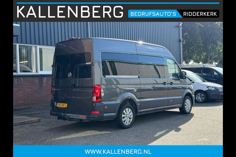 Volkswagen Crafter 35 2.0 TDI L3H3 DC / 6 pers / AUTOMAAT / Trekhaak / Camera