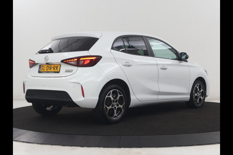 MG 3 1.5 Hybrid+ | Half Leder | Stuur/stoel verwarming | 360 camera | Carplay | Full LED | Adaptive cruise | Climate control |