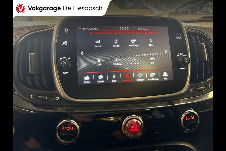 Fiat ABARTH 500 05M/595/pano/navi groot/apple/xenon/magneti marelli/savali tuning /eibach