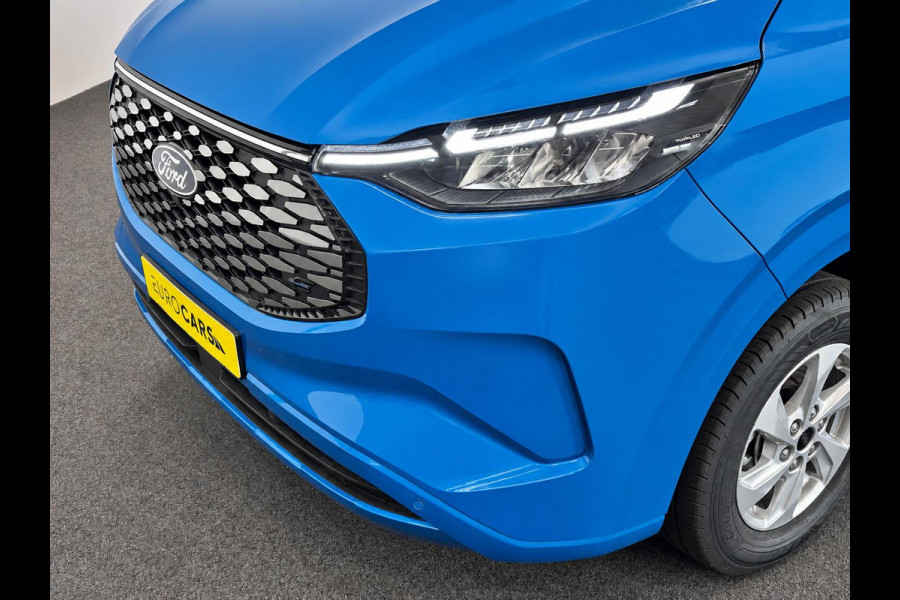 Ford E-Transit Custom 320 L2H1 Aut. Limited 71 kWh DC Dubbele Cabine Full LED Navi Camera LM Velgen PDC VA Cruise Control 2 Schuifdeuren
