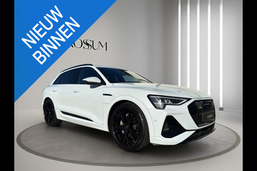 Audi e-tron e-tron 50 quattro Launch edition Black | Pano | S-Line | 22"| Geheugen | 71 KWH | Camera | Nette staat