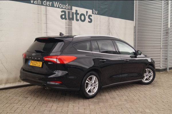 Ford Focus Wagon 1.0 EcoBoost Hybrid 125pk Titanium X Business -NAVI-ECC-PDC-CAM-