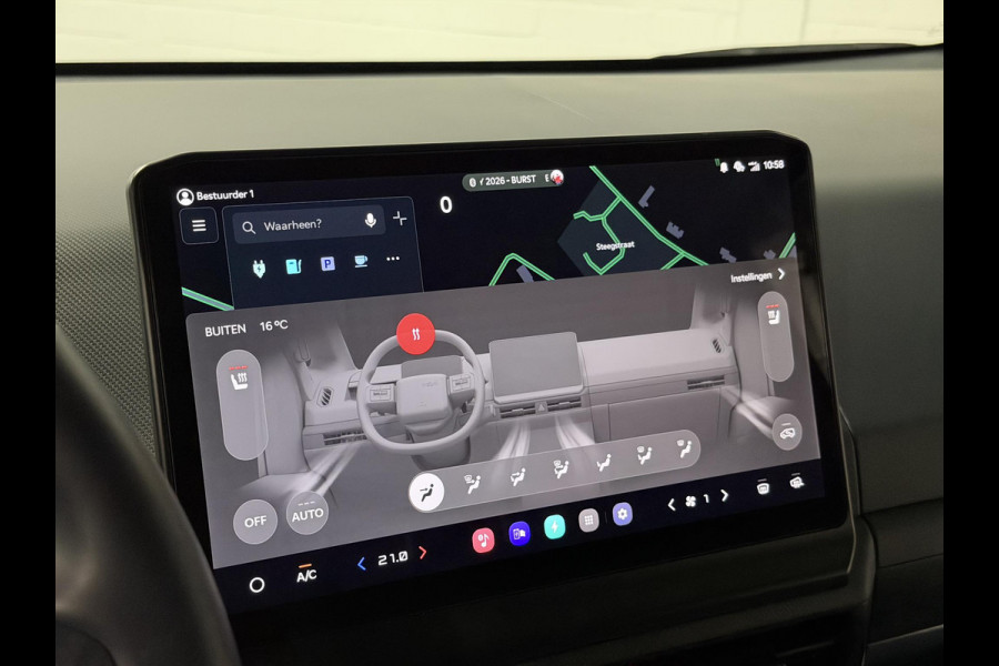 Kia PV5 L2H1 Plus 71.2 kWh Adapt. cruise control | Stuur-/stoelverwarming | Achteruitrij camera | Carplay