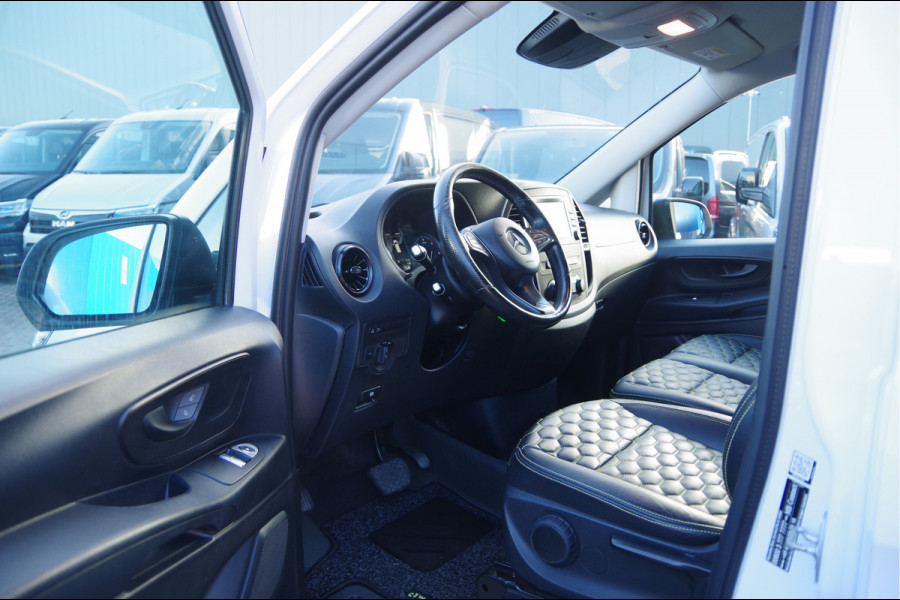 Mercedes-Benz Vito 119 CDI L2 3-ZITS, AUT. LED, LEDER, TREKHAAK, 19'', NAVI, CRUISE, AIRCO, PARKEERSENSOREN