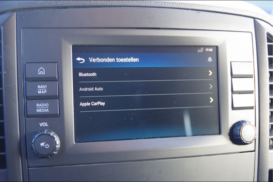 Mercedes-Benz Vito 119 CDI L2 3-ZITS, AUT. LED, LEDER, TREKHAAK, 19'', NAVI, CRUISE, AIRCO, PARKEERSENSOREN