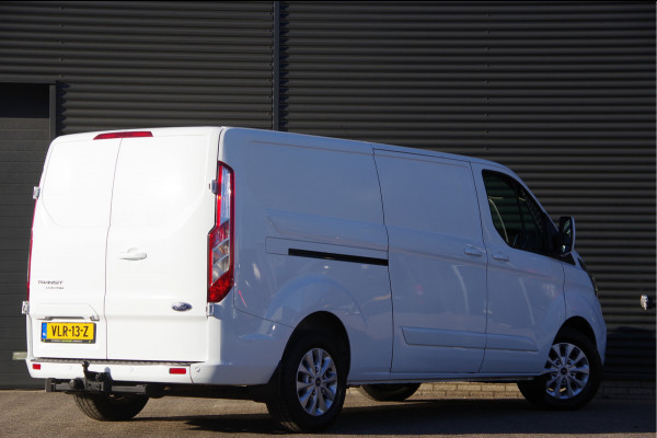 Ford Transit Custom 300 2.0 TDCI L2 3-ZITS, 170PK, 2800KG TREKHAAK, STOELVERWARMING, CAMERA, NAVI, CRUISE, AIRCO, PARKEERSENSOREN, 17''