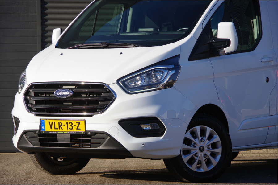 Ford Transit Custom 300 2.0 TDCI L2 3-ZITS, 170PK, 2800KG TREKHAAK, STOELVERWARMING, CAMERA, NAVI, CRUISE, AIRCO, PARKEERSENSOREN, 17''
