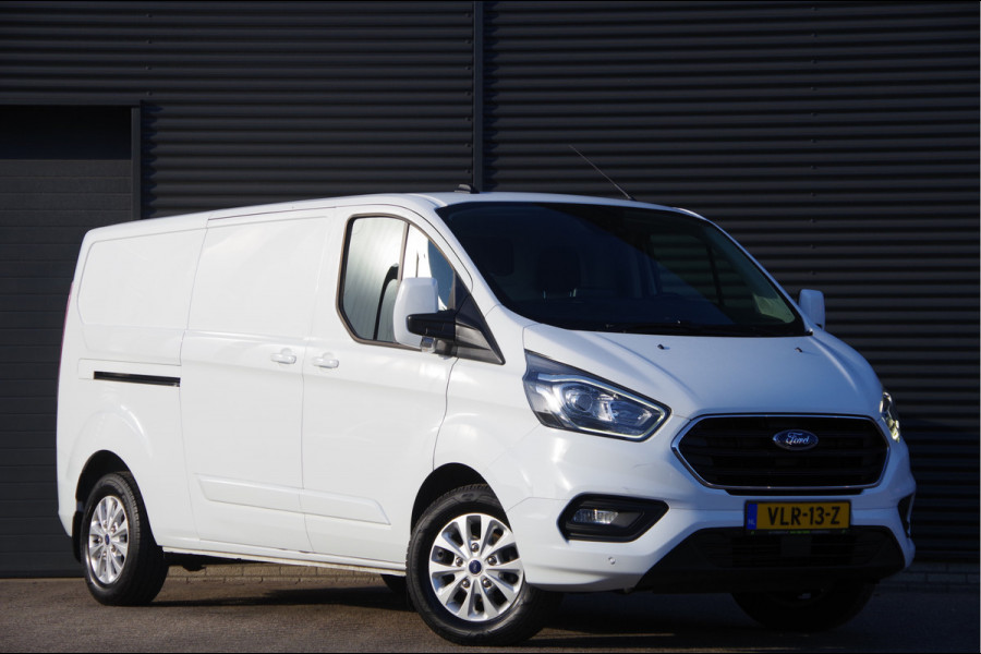 Ford Transit Custom 300 2.0 TDCI L2 3-ZITS, 170PK, 2800KG TREKHAAK, STOELVERWARMING, CAMERA, NAVI, CRUISE, AIRCO, PARKEERSENSOREN, 17''