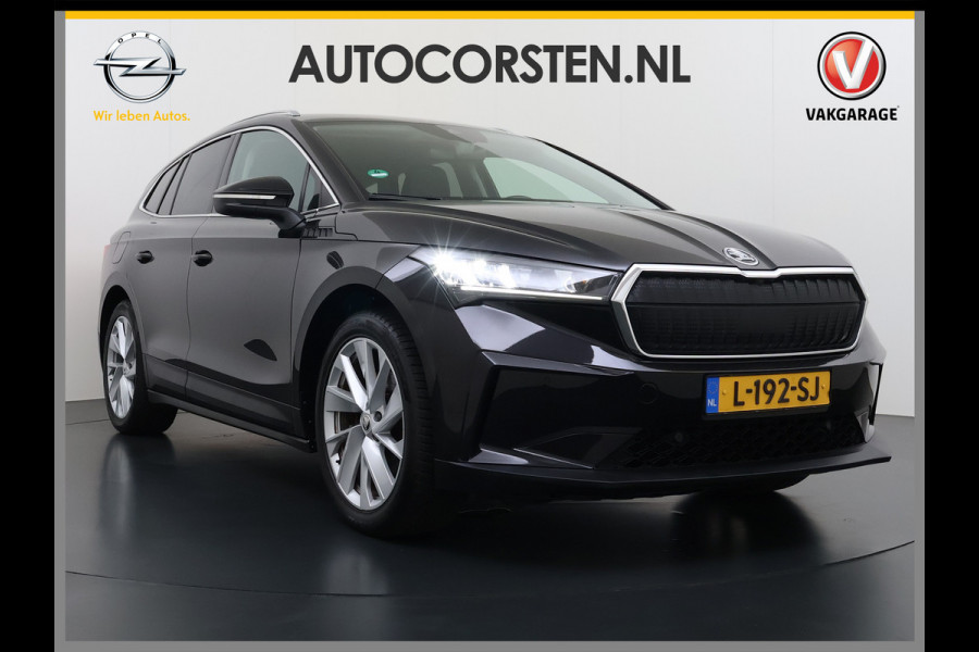 Škoda ENYAQ iV 180PK SOH 91% 3-Zone Ecc Camera Navi Ecc Stoel+Stuurverwarming Android Auto Apple Carplay 60 P-Assist Cruise Control Privacy Glas Lmv 20" Isofix Lane Assist Keyless advanced 1e Eigenaar Origineel Nederlandse Auto