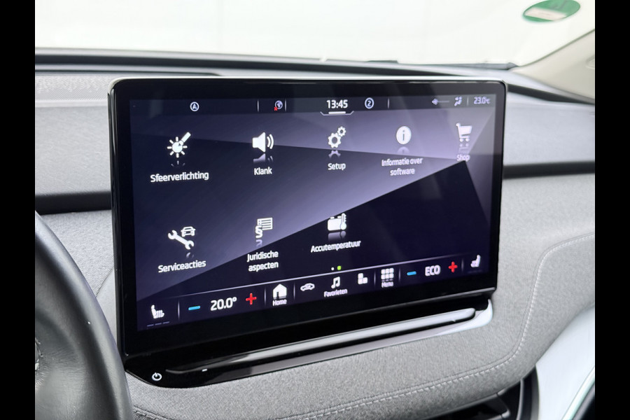 Škoda ENYAQ iV 180PK SOH 91% 3-Zone Ecc Camera Navi Ecc Stoel+Stuurverwarming Android Auto Apple Carplay 60 P-Assist Cruise Control Privacy Glas Lmv 20" Isofix Lane Assist Keyless advanced 1e Eigenaar Origineel Nederlandse Auto