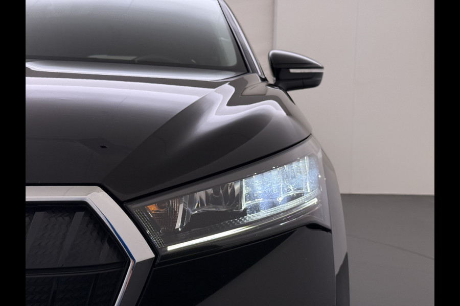 Škoda ENYAQ iV 180PK SOH 91% 3-Zone Ecc Camera Navi Ecc Stoel+Stuurverwarming Android Auto Apple Carplay 60 P-Assist Cruise Control Privacy Glas Lmv 20" Isofix Lane Assist Keyless advanced 1e Eigenaar Origineel Nederlandse Auto