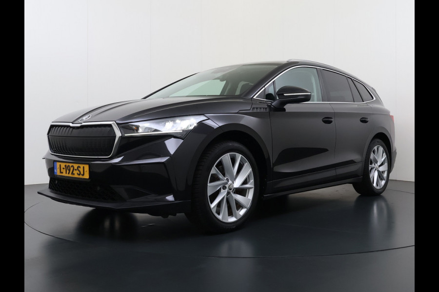 Škoda ENYAQ iV 180PK SOH 91% 3-Zone Ecc Camera Navi Ecc Stoel+Stuurverwarming Android Auto Apple Carplay 60 P-Assist Cruise Control Privacy Glas Lmv 20" Isofix Lane Assist Keyless advanced 1e Eigenaar Origineel Nederlandse Auto
