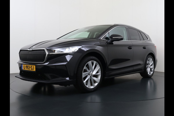 Škoda ENYAQ iV 180PK SOH 91% 3-Zone Ecc Camera Navi Ecc Stoel+Stuurverwarming Android Auto Apple Carplay 60 P-Assist Cruise Control Privacy Glas Lmv 20" Isofix Lane Assist Keyless advanced 1e Eigenaar Origineel Nederlandse Auto