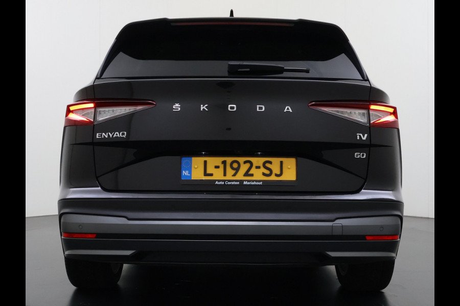Škoda ENYAQ iV 180PK SOH 91% 3-Zone Ecc Camera Navi Ecc Stoel+Stuurverwarming Android Auto Apple Carplay 60 P-Assist Cruise Control Privacy Glas Lmv 20" Isofix Lane Assist Keyless advanced 1e Eigenaar Origineel Nederlandse Auto
