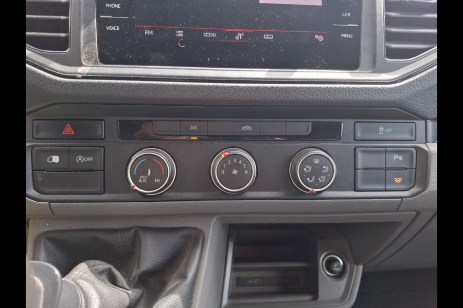 Volkswagen Crafter 35 2.0D L4H3 Extra Lang+Hoog Camera Comfort Stoel Airco Apple Carplay Android Auto Cruise Control Sidebars Navi* Pdc Betonplex Vloer Wandbetimmering Schuifdeur Origineel Nederlandse Auto