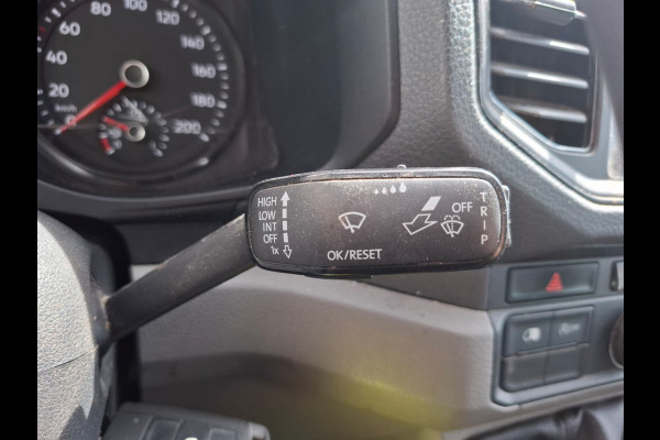 Volkswagen Crafter 35 2.0D L4H3 Extra Lang+Hoog Camera Comfort Stoel Airco Apple Carplay Android Auto Cruise Control Sidebars Navi* Pdc Betonplex Vloer Wandbetimmering Schuifdeur Origineel Nederlandse Auto