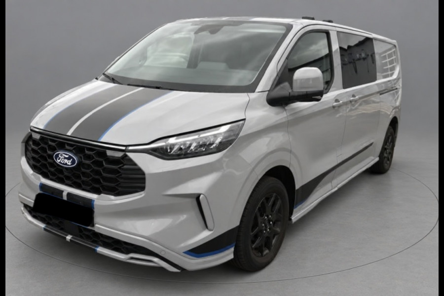 Ford Transit Custom 320 2.0 TDCI L2H1 Sport DC 360 Camera, Adaptieve Cruise, Carplay, LED, 170pk, Elektrische stoel, Stuurverwarming, Stoelverwarming, Sensoren, Uniek!