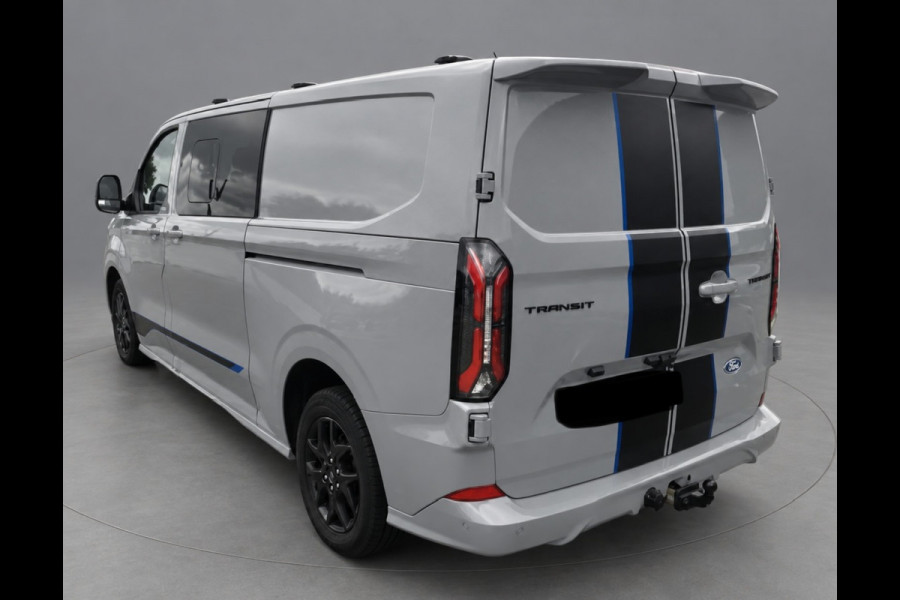 Ford Transit Custom 320 2.0 TDCI L2H1 Sport DC 360 Camera, Adaptieve Cruise, Carplay, LED, 170pk, Elektrische stoel, Stuurverwarming, Stoelverwarming, Sensoren, Uniek!