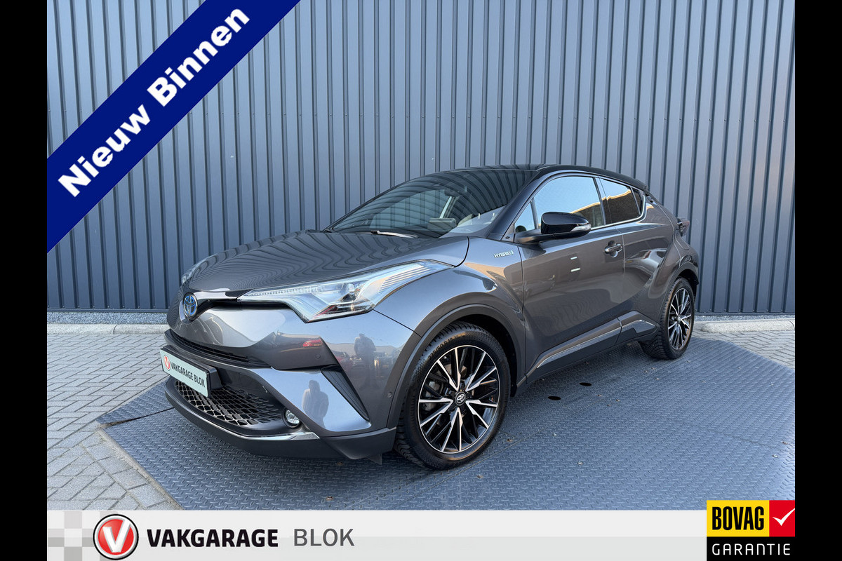 Toyota C-HR 1.8 Hybrid Executive Ultimate / Bi tone | Creme Leer | JBL | LED | Allseason banden | Rijklaar!!