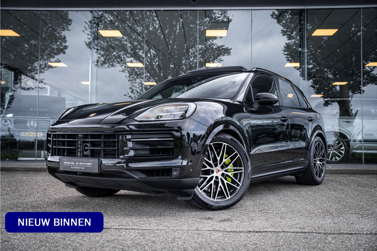 Porsche Cayenne 3.0 S E-Hybrid (519pk) ** Panodak ** InnoDrive ** Trekhaak ** HUD ** PDLS+ ** 4-wielsturing ** BOSE ** Surround View