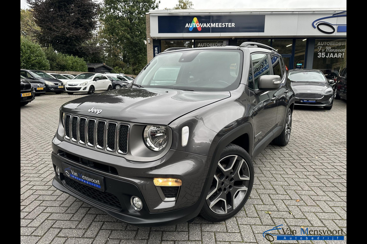 Jeep Renegade 1.3T 150PK Automaat Limited Navi|ACC|DAB|Dodehoek|Camera|Keyless