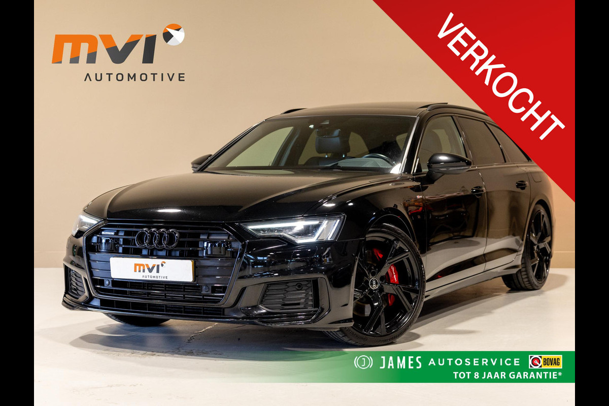 Audi A6 Avant 55 TFSI e quattro S-Line Competition / 367pk / Panorama dak / Trekhaak / Dodehoek herkenning / Elektrische stoelverstelling /