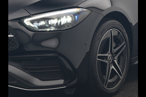 Mercedes-Benz C-Klasse Estate 300 e AMG Line PHEV 313pk Dealer O.H | Trekhaak Af Fabriek | Adaptive Cruise | Camera | Digital Light | Alcantara Sportstoelen Memory & Verwarmd | Keyless | Sfeerverlichting | Apple Carplay | Blis | DAB | 18"L.M | Plug In Hybrid