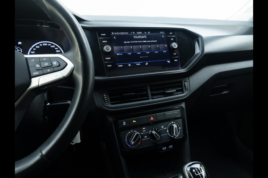 Volkswagen T-Cross 1.0 TSI Life 95pk 5bak| LM-velgen| park-sensors | extra getint glas