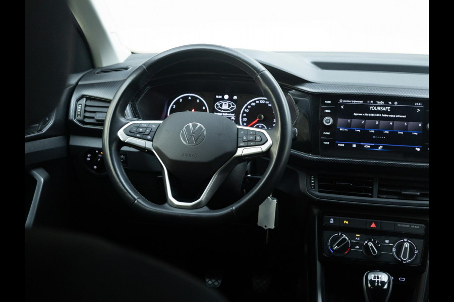 Volkswagen T-Cross 1.0 TSI Life 95pk 5bak| LM-velgen| park-sensors | extra getint glas