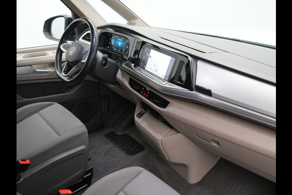Volkswagen Multivan 1.4 eHybrid 7 Zits PHEV 218pk Dealer O.H | Trekhaak Af Fabriek | Panodak | IQ Light | Camera | Stoelverwarming | Apple Carplay | Navigatie | DAB | Cruise Control | 17"L.M | Plug In Hybrid |