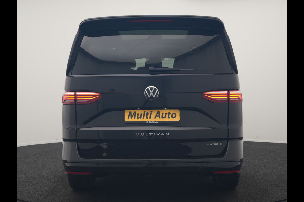 Volkswagen Multivan 1.4 eHybrid 7 Zits PHEV 218pk Dealer O.H | Trekhaak Af Fabriek | Panodak | IQ Light | Camera | Stoelverwarming | Apple Carplay | Navigatie | DAB | Cruise Control | 17"L.M | Plug In Hybrid |