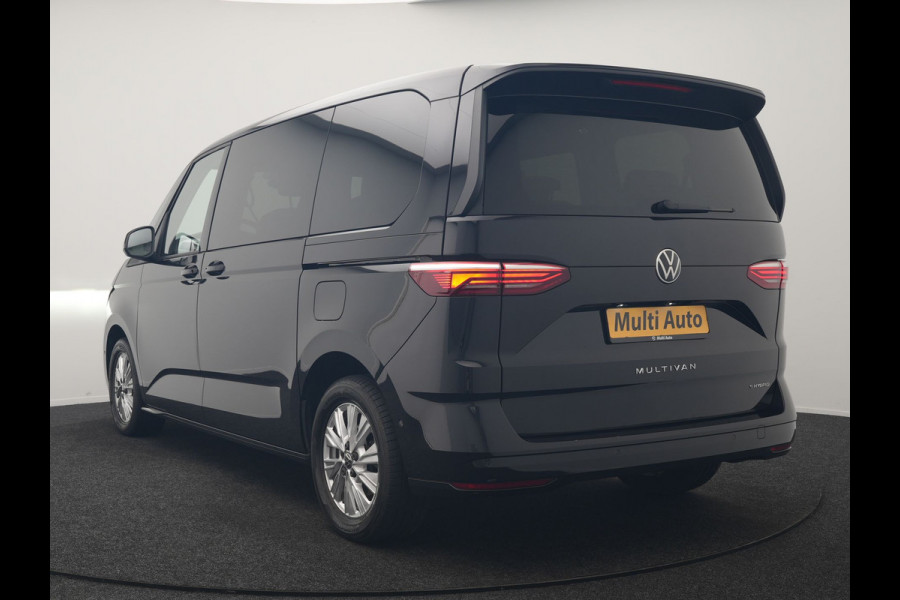 Volkswagen Multivan 1.4 eHybrid 7 Zits PHEV 218pk Dealer O.H | Trekhaak Af Fabriek | Panodak | IQ Light | Camera | Stoelverwarming | Apple Carplay | Navigatie | DAB | Cruise Control | 17"L.M | Plug In Hybrid |