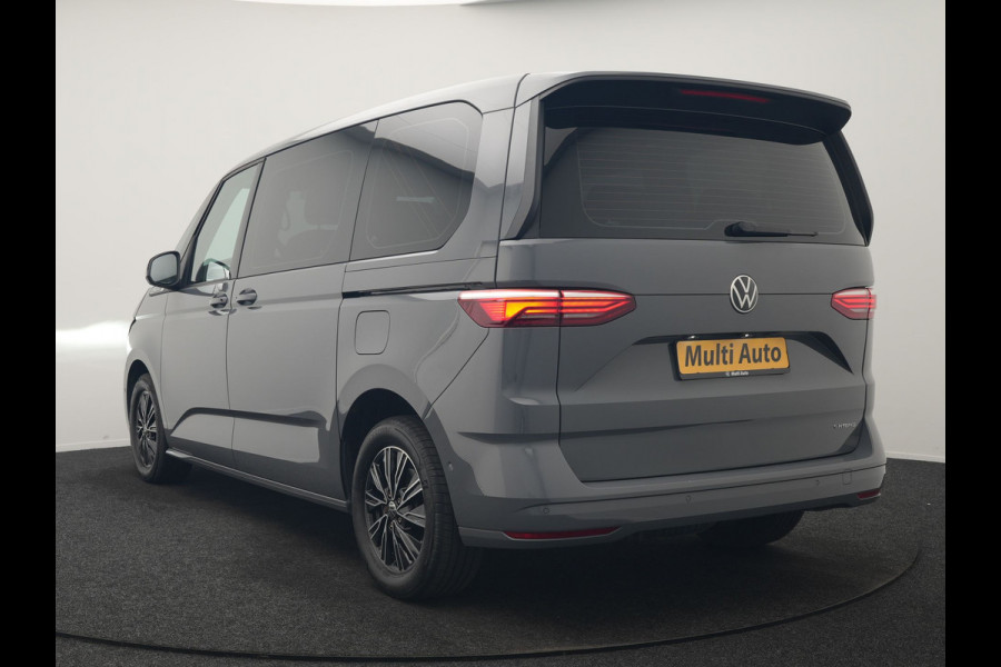 Volkswagen Multivan 1.4 eHybrid Bulli 7 Zits PHEV 218pk Dealer O.H | Trekhaak Af Fabriek | Adaptive Cruise | Camera | Sportstoelen & Stuur Verwarmd | Apple Carplay | BLIS | Navigatie | Virtual | DAB | 17"L.M | Plug In Hybrid |
