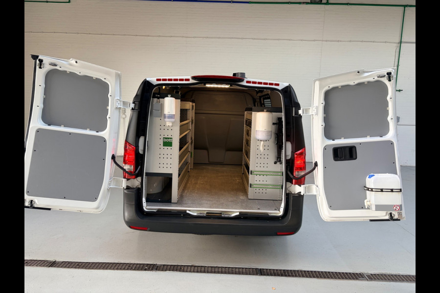 Mercedes-Benz eVito Elektrisch Servicewagen Automaat Lang 66 kWh L2H1 3 Persoons BOTT Inrichting RIJKLAARPRIJS!
