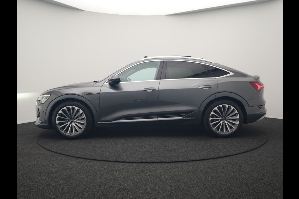 Audi e-tron Sportback 55 quattro S Line 95 kWh SOH 93,3% 408pk Dealer O.H | Trekhaak Afn. | Adaptive Cruise | Camera | Bang & Olufsen | Alcantara Sportstoelen Memory & Verwarmd | Keyless | Apple Carplay | BLIS | Navigatie | Virtual | DAB | 21"L.M |