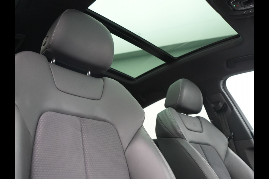 Audi e-tron Sportback 55 quattro S Line 95 kWh SOH 93,3% 408pk Dealer O.H | Trekhaak Afn. | Adaptive Cruise | Camera | Bang & Olufsen | Alcantara Sportstoelen Memory & Verwarmd | Keyless | Apple Carplay | BLIS | Navigatie | Virtual | DAB | 21"L.M |