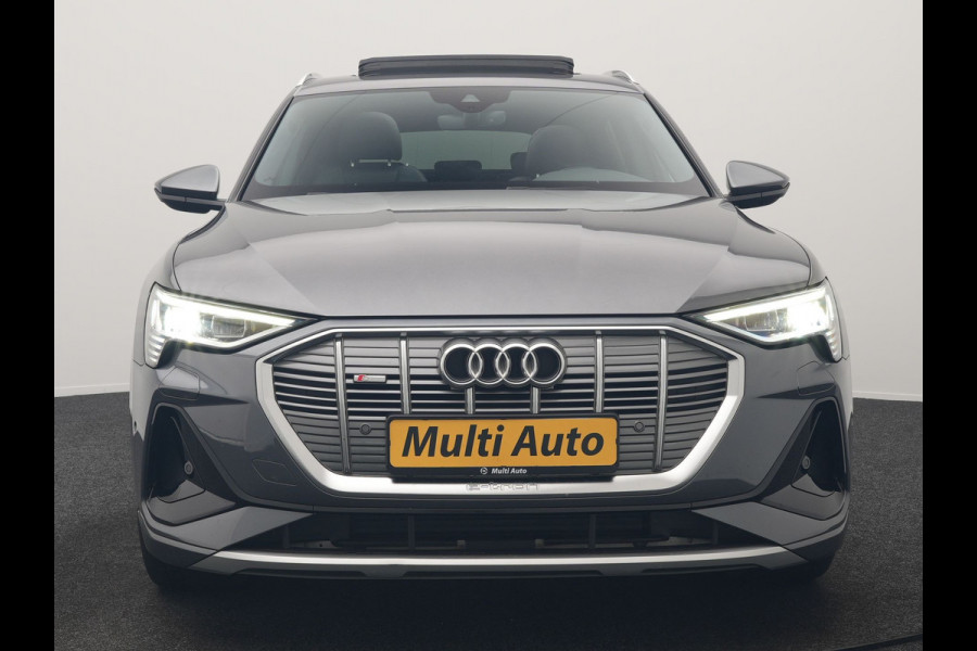 Audi e-tron Sportback 55 quattro S Line 95 kWh SOH 93,3% 408pk Dealer O.H | Trekhaak Afn. | Adaptive Cruise | Camera | Bang & Olufsen | Alcantara Sportstoelen Memory & Verwarmd | Keyless | Apple Carplay | BLIS | Navigatie | Virtual | DAB | 21"L.M |
