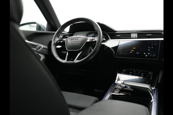 Audi e-tron Sportback 55 quattro S Line 95 kWh SOH 93,3% 408pk Dealer O.H | Trekhaak Afn. | Adaptive Cruise | Camera | Bang & Olufsen | Alcantara Sportstoelen Memory & Verwarmd | Keyless | Apple Carplay | BLIS | Navigatie | Virtual | DAB | 21"L.M |