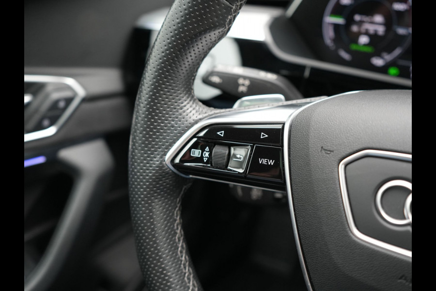 Audi e-tron Sportback 55 quattro S Line 95 kWh SOH 93,3% 408pk Dealer O.H | Trekhaak Afn. | Adaptive Cruise | Camera | Bang & Olufsen | Alcantara Sportstoelen Memory & Verwarmd | Keyless | Apple Carplay | BLIS | Navigatie | Virtual | DAB | 21"L.M |