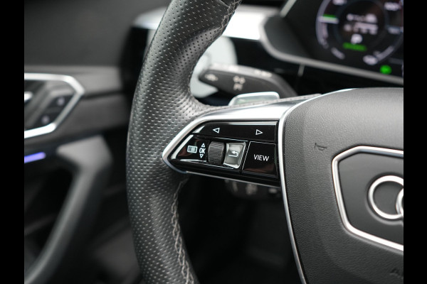 Audi e-tron Sportback 55 quattro S Line 95 kWh SOH 93,3% 408pk Dealer O.H | Trekhaak Afn. | Adaptive Cruise | Camera | Bang & Olufsen | Alcantara Sportstoelen Memory & Verwarmd | Keyless | Apple Carplay | BLIS | Navigatie | Virtual | DAB | 21"L.M |
