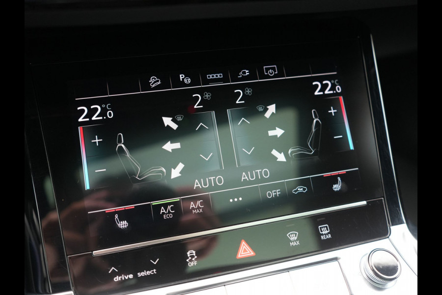 Audi e-tron Sportback 55 quattro S Line 95 kWh SOH 93,3% 408pk Dealer O.H | Trekhaak Afn. | Adaptive Cruise | Camera | Bang & Olufsen | Alcantara Sportstoelen Memory & Verwarmd | Keyless | Apple Carplay | BLIS | Navigatie | Virtual | DAB | 21"L.M |