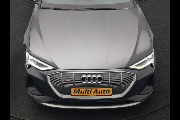 Audi e-tron Sportback 55 quattro S Line 95 kWh SOH 93,3% 408pk Dealer O.H | Trekhaak Afn. | Adaptive Cruise | Camera | Bang & Olufsen | Alcantara Sportstoelen Memory & Verwarmd | Keyless | Apple Carplay | BLIS | Navigatie | Virtual | DAB | 21"L.M |