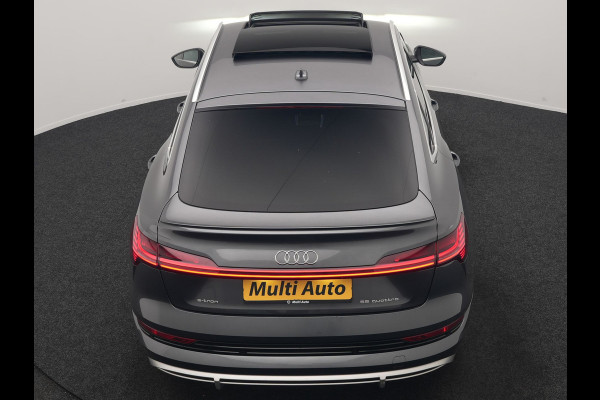 Audi e-tron Sportback 55 quattro S Line 95 kWh SOH 93,3% 408pk Dealer O.H | Trekhaak Afn. | Adaptive Cruise | Camera | Bang & Olufsen | Alcantara Sportstoelen Memory & Verwarmd | Keyless | Apple Carplay | BLIS | Navigatie | Virtual | DAB | 21"L.M |