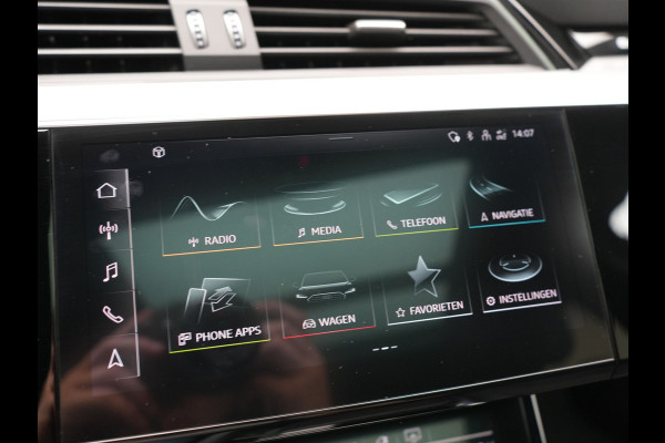Audi e-tron Sportback 55 quattro S Line 95 kWh SOH 93,3% 408pk Dealer O.H | Trekhaak Afn. | Adaptive Cruise | Camera | Bang & Olufsen | Alcantara Sportstoelen Memory & Verwarmd | Keyless | Apple Carplay | BLIS | Navigatie | Virtual | DAB | 21"L.M |