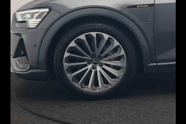 Audi e-tron Sportback 55 quattro S Line 95 kWh SOH 93,3% 408pk Dealer O.H | Trekhaak Afn. | Adaptive Cruise | Camera | Bang & Olufsen | Alcantara Sportstoelen Memory & Verwarmd | Keyless | Apple Carplay | BLIS | Navigatie | Virtual | DAB | 21"L.M |