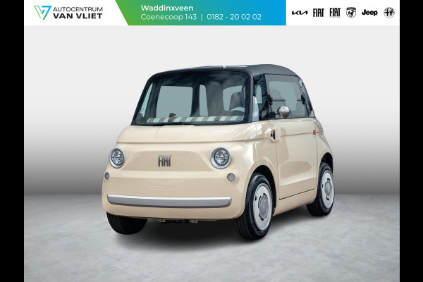 Fiat TOPOLINO Speciale | Uit voorraad leverbaar | Uniek | Beige | Leder Amaretto