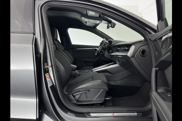 Audi A3 Limousine 35 TFSI S-Line-Edition MHEV (INCL-BTW)  Aut. *LEATHER-FABRIC | MATRIX-LED | HEATED-SPORTSEATS | CRUISE | CAMERA | DIGI-COCKPIT | NAVI-FULLMAP | PRIVACY-GLASS | AMBIENTLIGHT | ECC | PDC | DAB | 18''ALU*